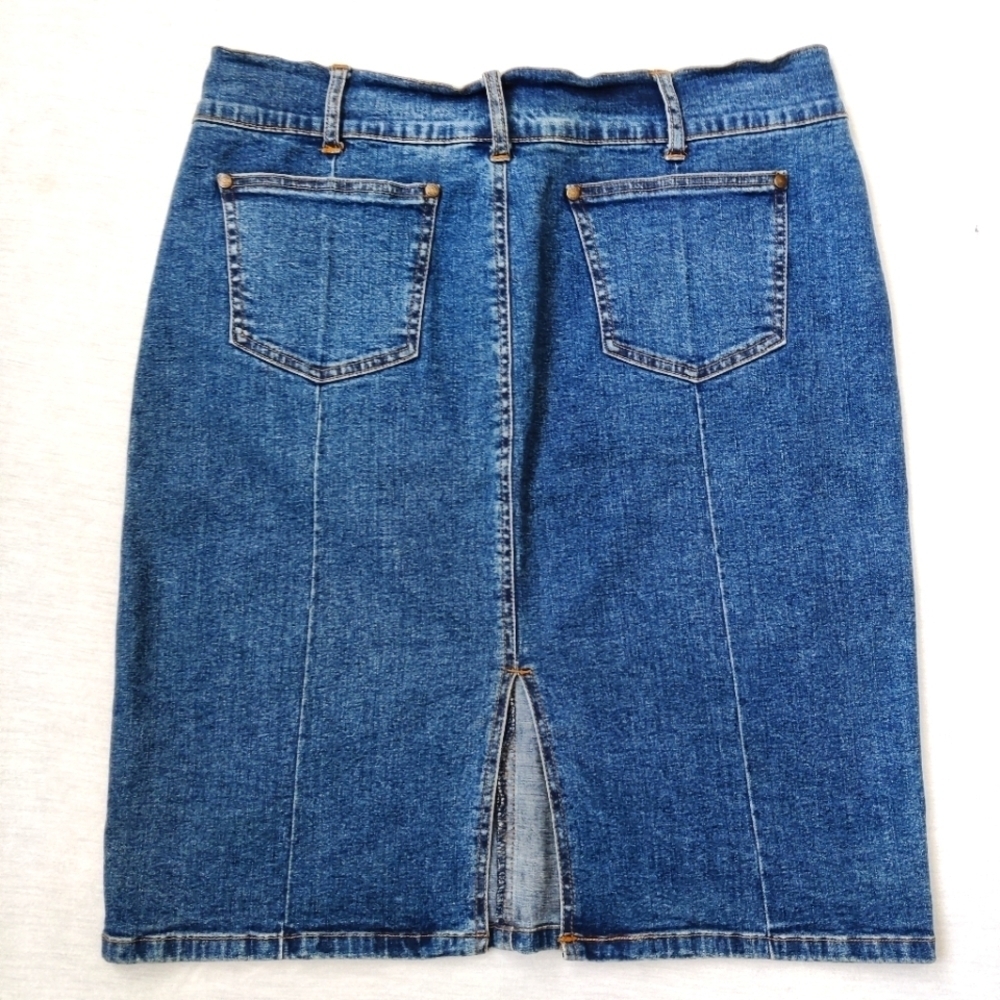 Urban Star mid length denim skirt size 12